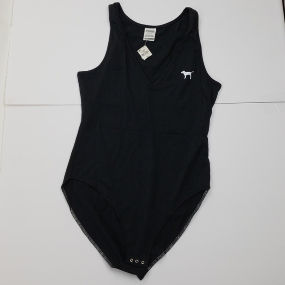 PINK Victoria's Secret Tops - Pink Victoria's Secret bodysuit NWT